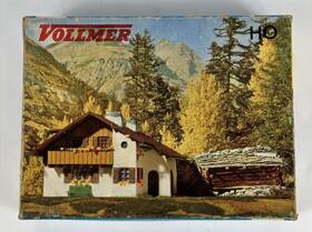 3701b Vollmer Sdg Mountain View House Cottage Ho Scale Plastic Model Kit New