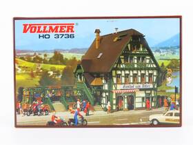 3736 Vollmer Ho 1/87 Scale Kit #3736 Guest House With Butcher Shop 3736 Vollmer Ho 1/87 Scale Kit #3736 Guest House With Butcher Shop