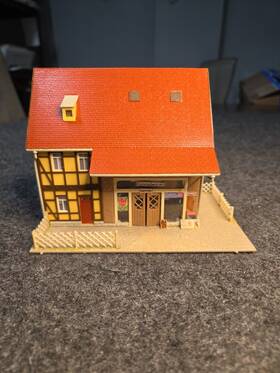 43688 Vollmer Ho Scale # Aunt Emmas Grocery Store Fully Assembled