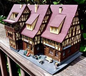 43693 Vollmer Ho Scale Buildings - H0 City Hall With Police Station Assembled Complete 43693 Vollmer Ho Scale Buildings - H0 City Hall With Police Station Assembled Complete
