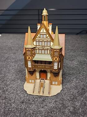 43748 Vollmer #43748 Ho 1/87 4 Story Old Post Office Building Fully Assembled