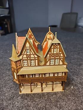 43749 Vollmer Ho Scale Zunfthaus Building Fully Assembled