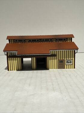 45701 Vollmer Ho Freight Shed Without Platform Train Set Decor