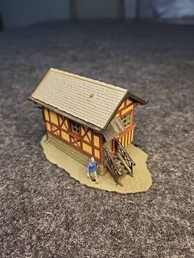 45730 Vollmer Ho Signal Box / Gate Keeper Fully Assembled 45730 Vollmer Ho Signal Box / Gate Keeper Fully Assembled