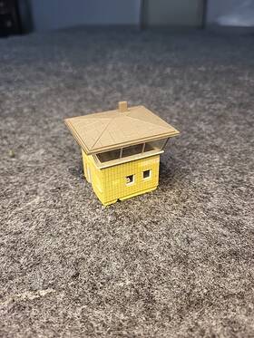 47600 Vollmer N Scale Rothhorn Signal Box Fully Assembled