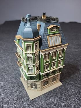 47651 Vollmer N Scale - Old City Building For Rent First Floor Comercial Retail