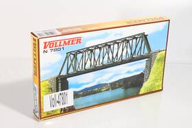 47801 Vollmer N Scale 7801 1/160 Large Box Girder Bridge Plastic Kit 47801 Vollmer N Scale 7801 1/160 Large Box Girder Bridge Plastic Kit