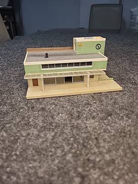7510 Vollmer N Scale Modern Railway Station Building Fully Assembled 7510 Vollmer N Scale Modern Railway Station Building Fully Assembled