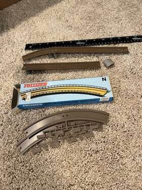 7830 Vollmer N Scale Bridge Plus More Segments