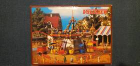 N-7791 Vollmer N Scale Roundabout Ride Inch Rare Vintage Carnival Circus 7791