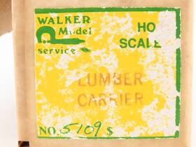5109 Walker Ho Scale Model Die-cast Lumber Carrier Kit