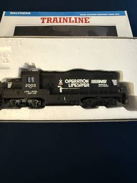 10d64 Walthers 2003 Norfolk Southern Operation Lifesaver Train Model Railroad Ho