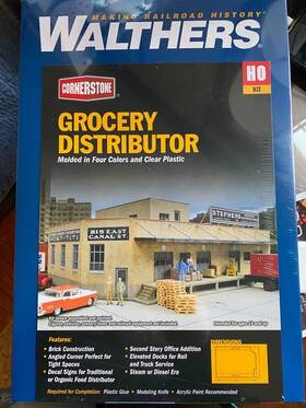 27144 Walthers Ho Scale Grocery Distributor Unopened