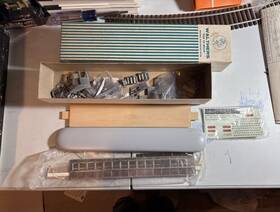 4590 Walthers O Scale North Shore Skokie Coach Kit #4590 With Parts Decals Plans