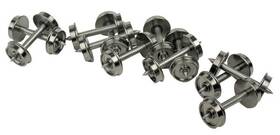 920-2300 Walthers Ho 33 Inch Wheelsets With Metal Axles Pack Of 12