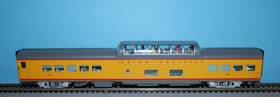 920-9543 Walthers Ho Scale Up 85ft Dome Coach With Lighted Interior/passengers