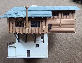 931-911 Walthers Ho Scale Lumber Mill Coal Creek Tipple Building Prebuilt Asis