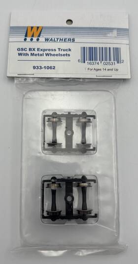 933-1062 Walthers Ho Gsc Bx Express Truck With Metal Wheelsets