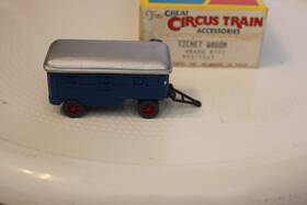 933-1363 Walthers Ho Scale Ticket Circus Wagon For Circus. #933-1363 Blue Built 933-1363 Walthers Ho Scale Ticket Circus Wagon For Circus. #933-1363 Blue Built