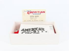 933-1367 Walthers Ho Scale Great Circus Train Kit #933-1367 Undecorated Rb&bb Hippo Wagon