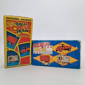 933-1383 Walthers American Circus Series Accessories From Rocket Car And Ticket Wagon Kits