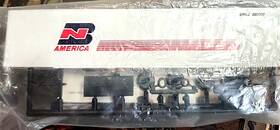 48fttrailer Walthers 933-1910 1/87 Ho Kit Burlington Northern Semi Road-pig Van-layout Bn