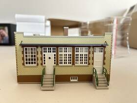 933-2830 Walthers Built-ups Series Ho Scale Yard Office Structure #933-2830