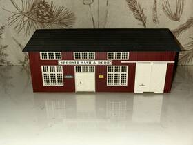 933-2847 Walthers Ho Scale Built-up Spooner Sash And Door Factory Building