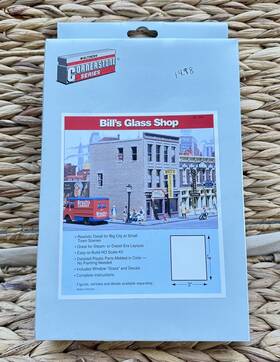 933-3002 Walthers Cornerstone Series Ho Scale Bills Glass Shop New