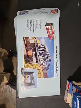 933-3012 Walthers Ho Rail Double-track Truss Bridge Cornerstone Series Kits New 933-3012 Walthers Ho Rail Double-track Truss Bridge Cornerstone Series Kits New