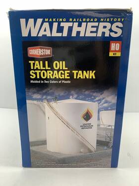 No.933-3168 Walthers 933-3168 Tall Oil Storage Tank Kit Ho Scale