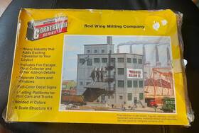 933-3212 Walthers Cornerstone N Scale Red Wing Milling Company Hvy Industry Building Kit 933-3212 Walthers Cornerstone N Scale Red Wing Milling Company Hvy Industry Building Kit