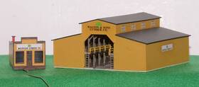933-3235 Walthers Walton And Sons Lumber Assembled N Scale W Office Led Lit