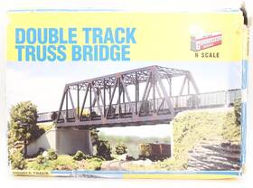 933-3242 Walthers N Scale Double Track Truss Bridge Building Kit #933-3242 Please Read 933-3242 Walthers N Scale Double Track Truss Bridge Building Kit #933-3242 Please Read
