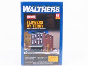 933-3473 Walthers Ho 1/87 Scale Flowers By Terry Building Kit Sealed