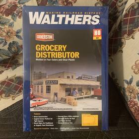 933-3760 Walthers Ho Grocery Distributor Building Kit Sealed