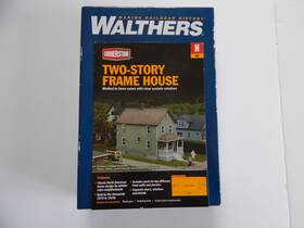 933-3888 Walthers Two-story House N Set #933-3888 Open Box