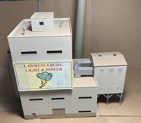 933-4052 Walthers Ho Metro Power And Light Building Kit Preowned