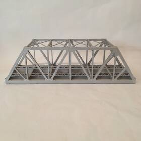 933-4510 Walthers Ho Modernized Double-track Truss Bridge Structure Built Kit
