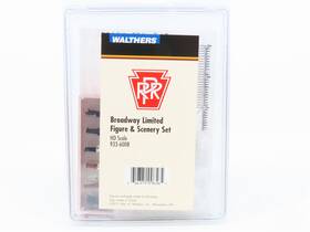 933-6008 Walthers Ho 1/87 Scale Prr Broadway Figure And Scenery Set 933-6008 Walthers Ho 1/87 Scale Prr Broadway Figure And Scenery Set