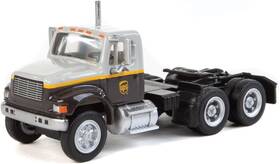 949-11186 Walthers Rtr 1/87 Ups International R 4900 Dual-axle Semi Tractor Ho Built