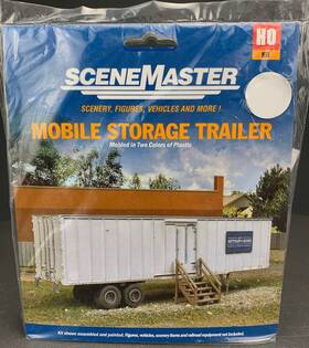 949-2901 Walthers Ho Walters Mobile Construction Site Storage Trailer Kit Ho5474