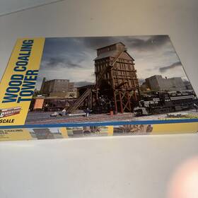 C54660 Walthers N Scale Wood Coaling Tower Building Kit Sealed