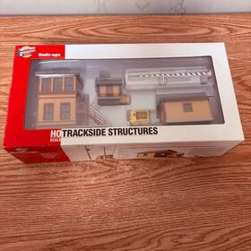 933-2803 Walthers Cornerstone Ho Built-ups Trackside Structures Set New In Ob