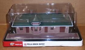 933-2831 Walthers Cornerstone #933-2831 Built Ups Ho Structures ... Inch Pella Brick Train Depot