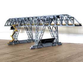 933-2906 Walthers Cornerstone N Scale Built Steel Mill Modified Ore Bridge Crane 933-2906 Walthers Cornerstone N Scale Built Steel Mill Modified Ore Bridge Crane