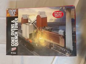 933-2972 Walthers Cornerstone - Ho Ashland Coke Ovens And Quench Tower Kit