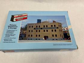 933-3014 Walthers Cornerstone Kit Ho Reliable Warehouse And Storage Pre-owned