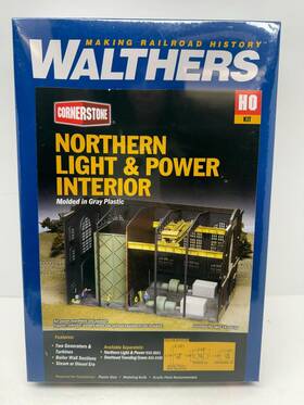 933-3130 Walthers Cornerstone Ho Nothern Light And Power Interior Kit