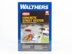 933-3138 Walthers Cornerstone Ho 1/87 Scale Kit #933-3138 Concrete Street System - Sealed